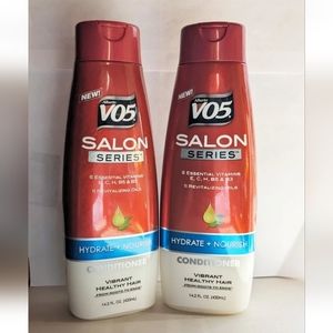 (2) V05 Salon Series Hydrate + Nourish Conditioner 14.2oz NEW